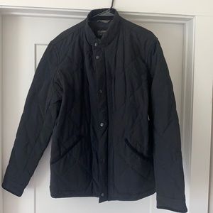 J crew black Sussex Quilted jacket